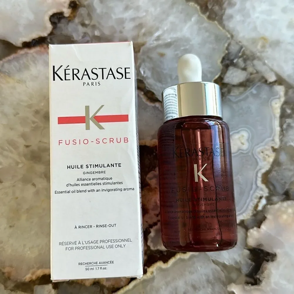 KERASTASE | FUSIO-SCRUB huile stimulants | GINGEMBRE essential oil blend | 1.7oz